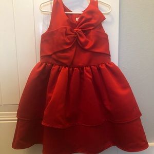 Girls Cat & Jack red dress size 6/6x